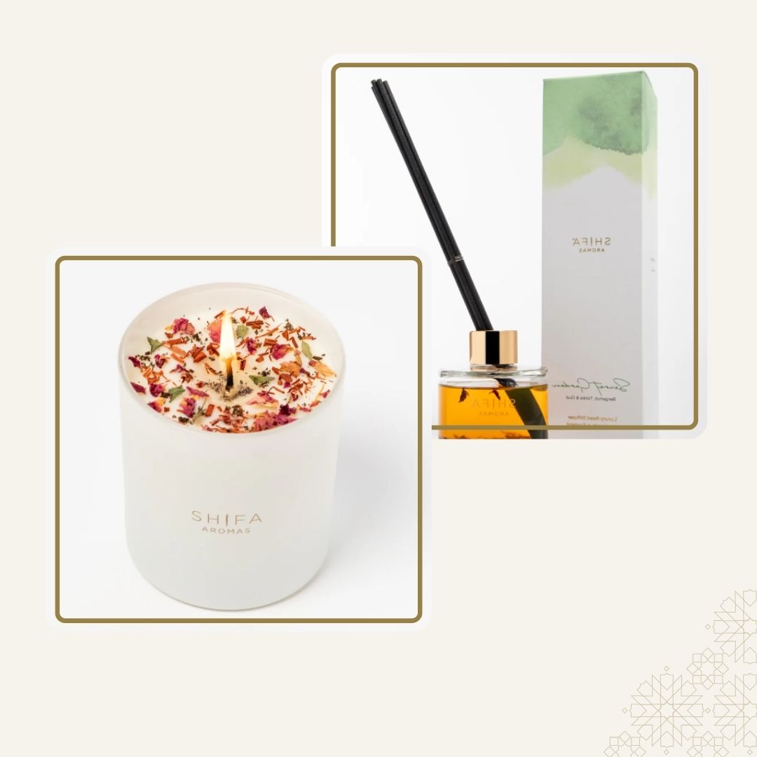 Secret Garden | Glass Candles + Secret Garden - Luxury Diffusers