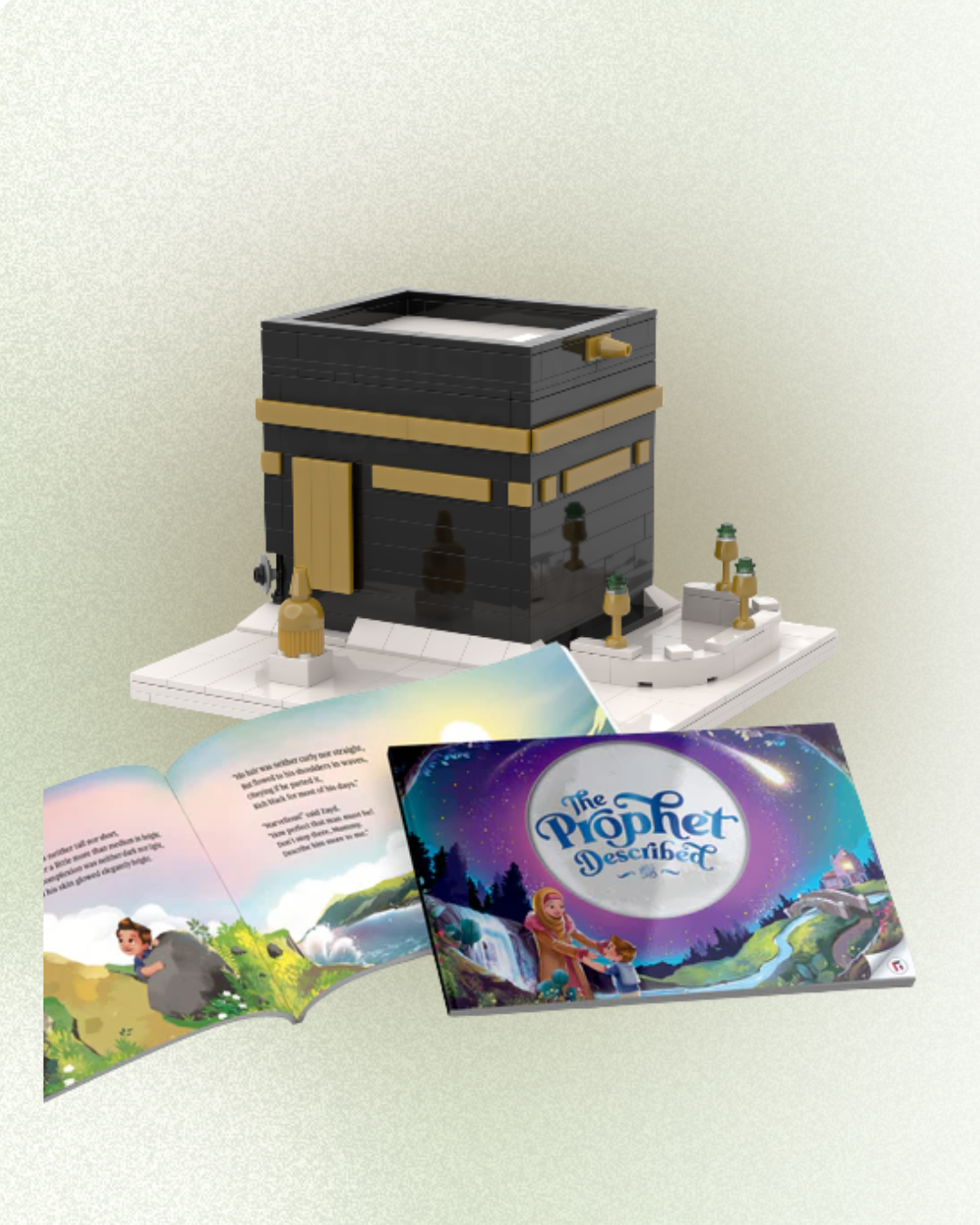 [Bundle] Mecca Building Blocks + The Prophet Described (Hardback cover)