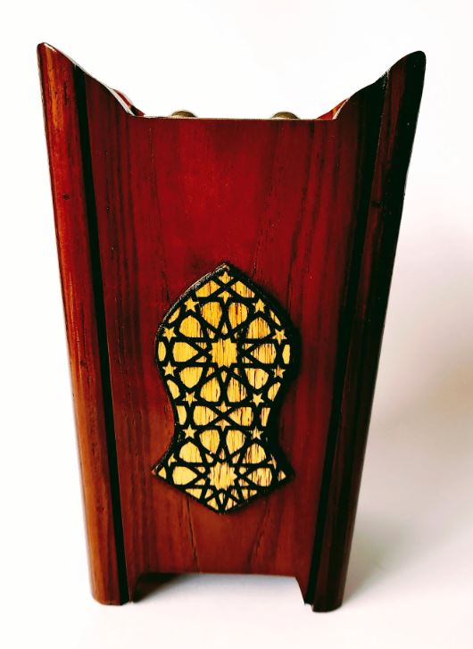 Wooden Incense Burner: Tarimi Mabkhara - Model 1