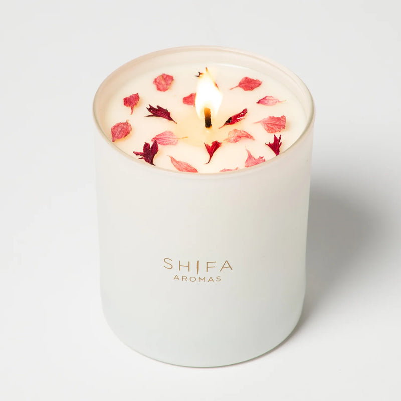 New! Cherry Orchard | Glass Candles