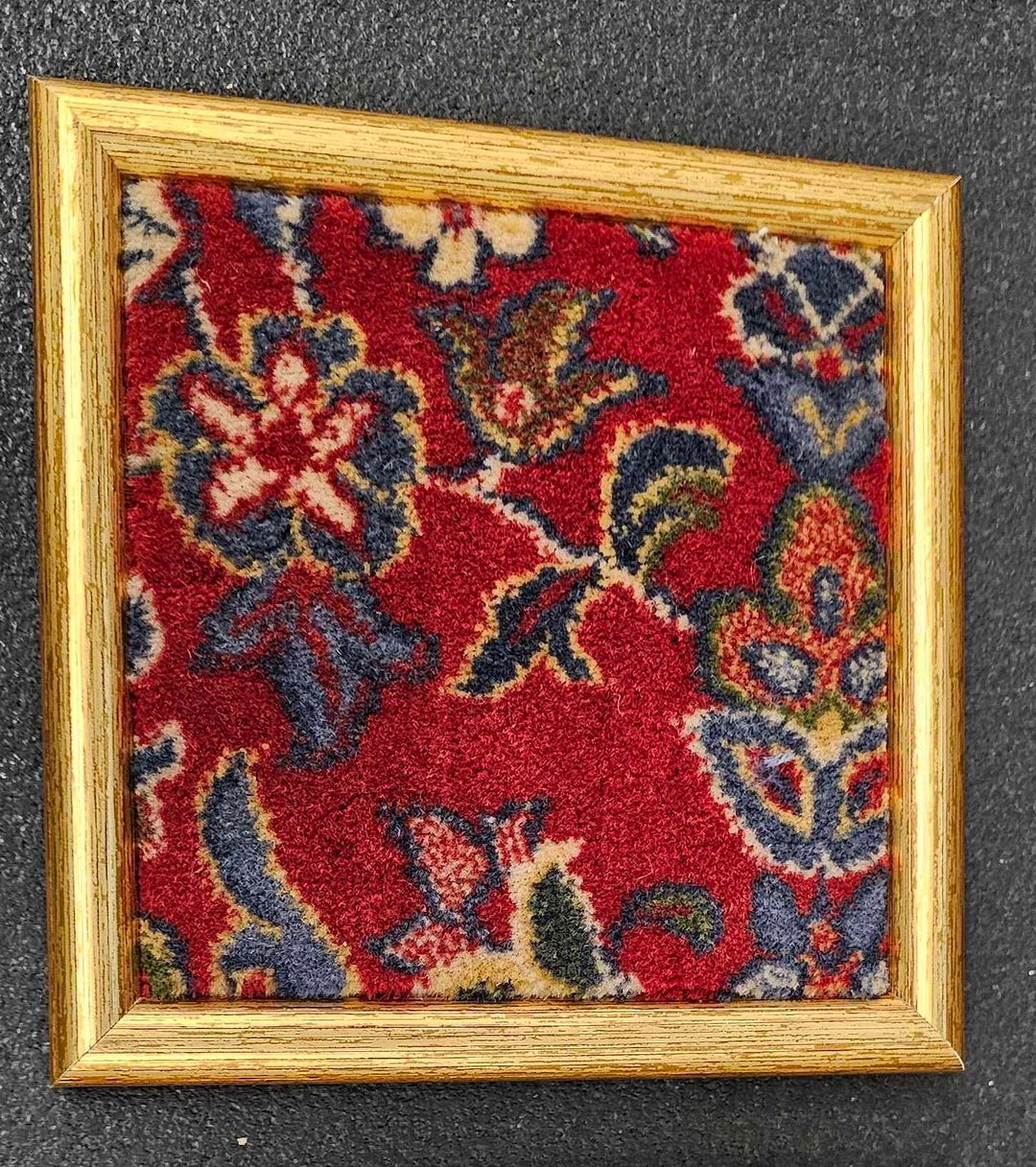 Framed Carpet Used in the Holy Kaaba (Makkah)