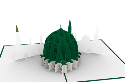 Madinah 3D Pop Up Card - Embrace the Beauty of Hajj and Umrah