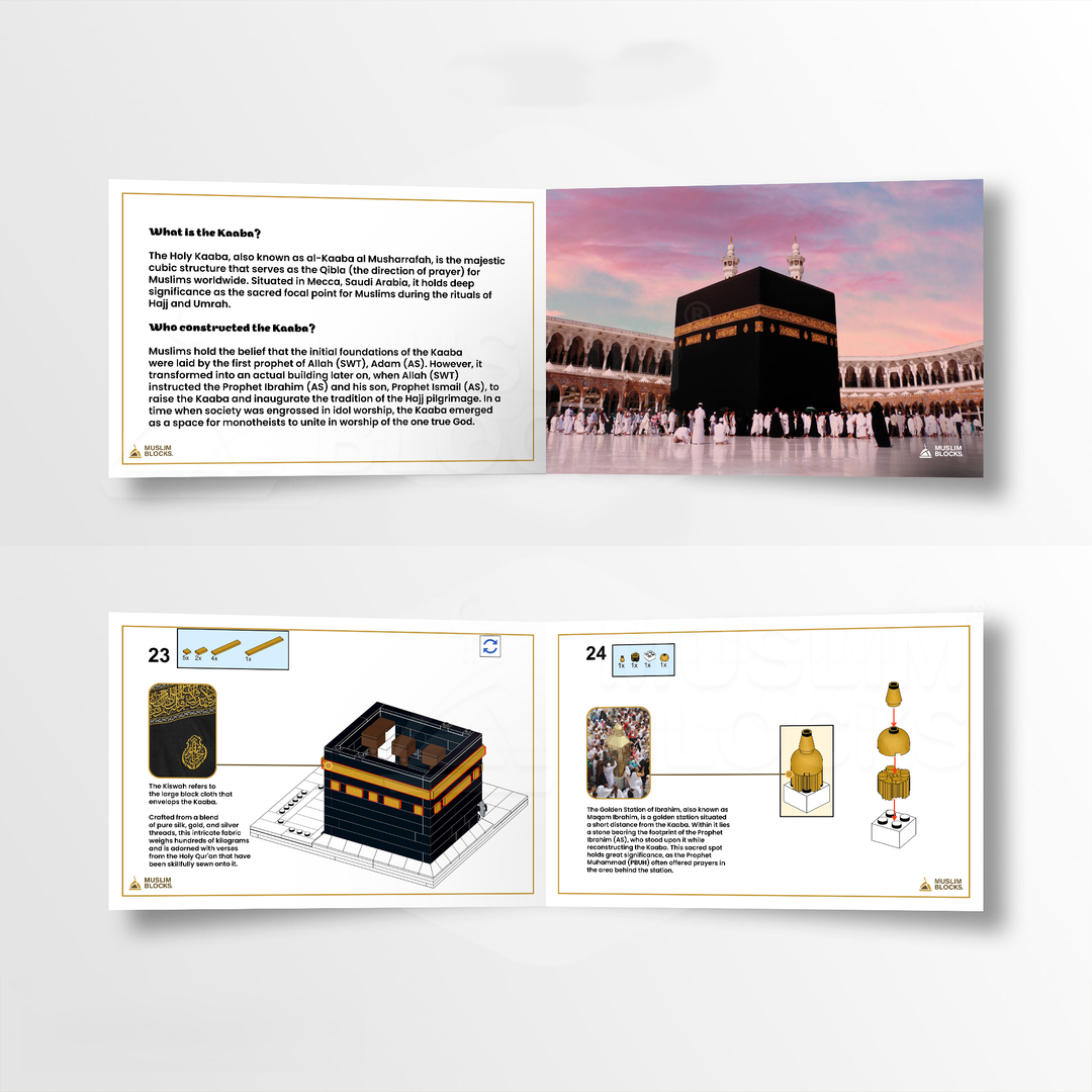 Kaaba - Islamic Building Blocks Set of the Holy Mecca