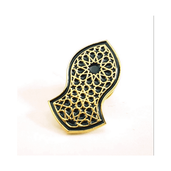 Green & Gold Sandal Pin
