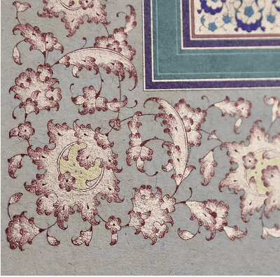 Calligraphy Panel Precision Reprint in Jali Thuluth and Naskh Scripts: Ayatul Kursi